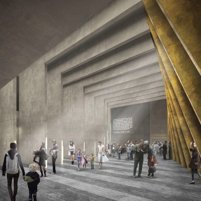Latest Dezeen Mail features the winning UK Holocaust memorial design