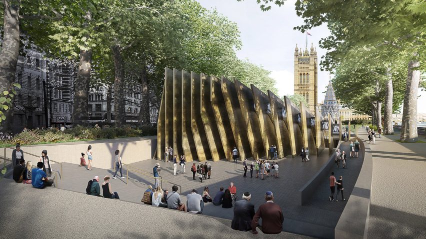 Latest Dezeen Mail features the winning UK Holocaust memorial design