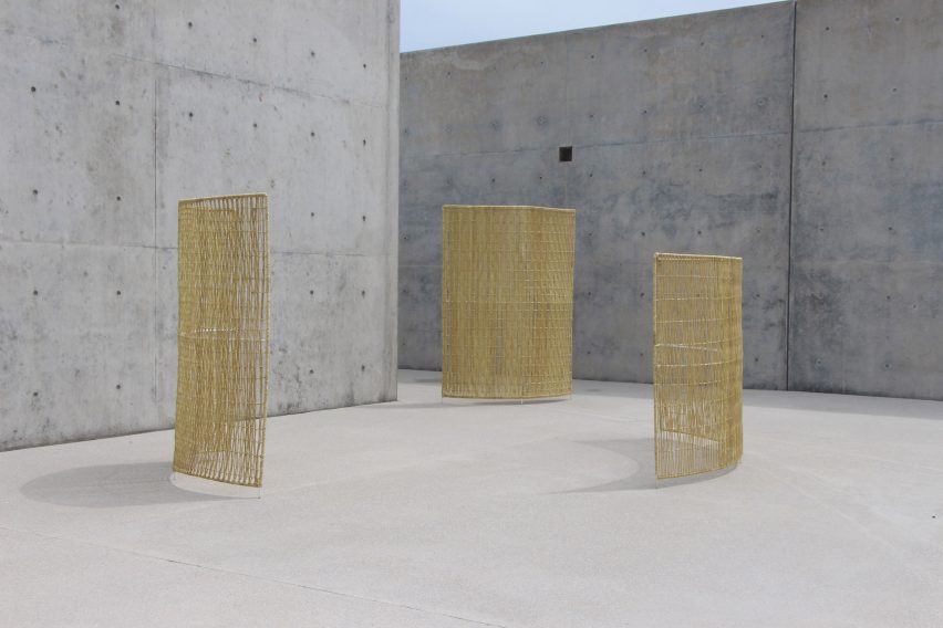 Casa Wabi installations at Design Week Mexico