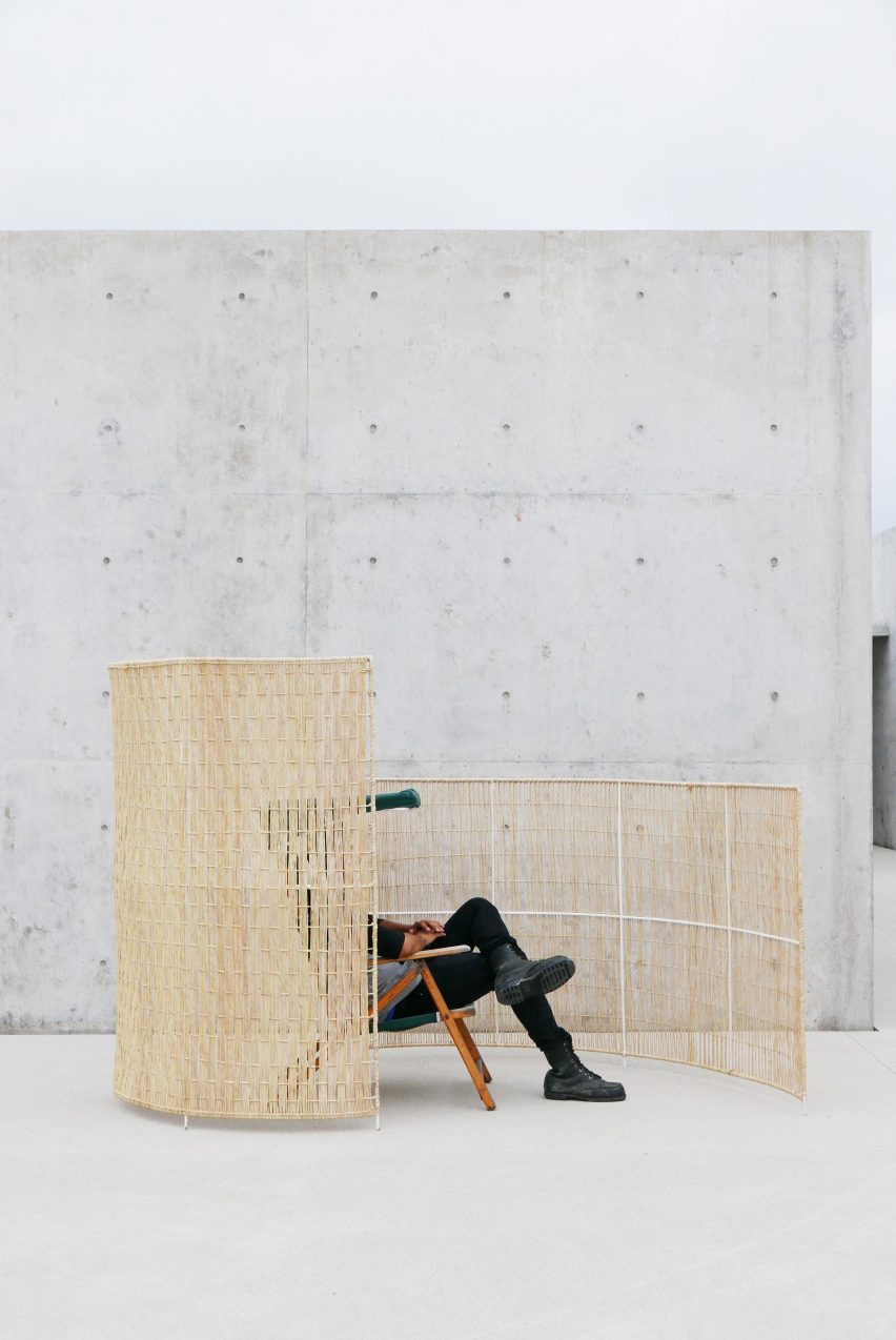Casa Wabi installations at Design Week Mexico