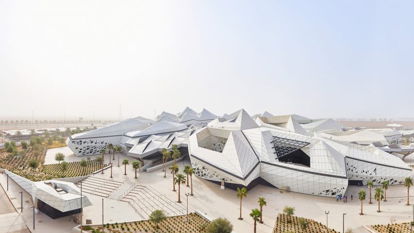 Zaha Hadid Architects reveals honeycomb-like oil research centre in Riyadh