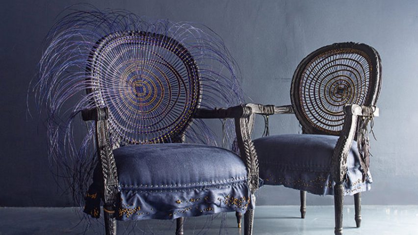 Leifo chair was jointly created by designer Atang Tshikare and Eve Collett of Casamento as part of 100% Design South Africa’s recent ‘We are Cape Town’ show at Decorex Cape Town.