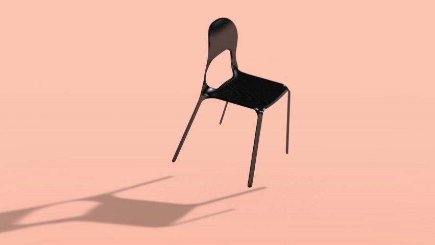 ECAL graduate Thomas Missé has designed a carbon fibre chair for life on mars