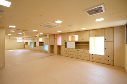 Morinoie nursery school by Masahiko Fujimori Architects