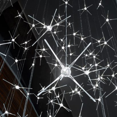 Lasvit creates glass sculpture that illuminates in response to music