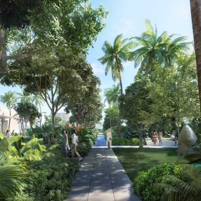 Foster reveals botanic sculpture garden for Florida’s Norton Museum of Art