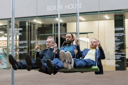 Superflex install dozens of swings at Tate Modern to combat social apathy