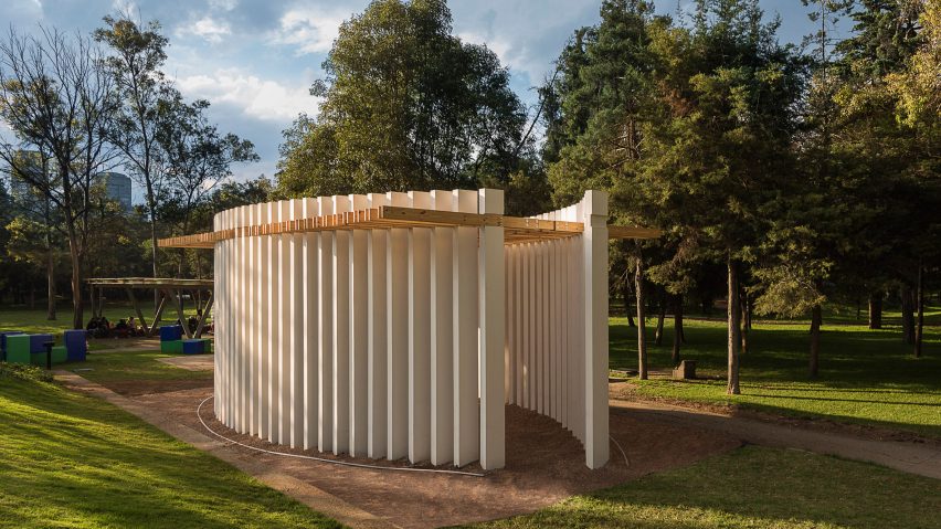 Parteluz Pavilion by Materia