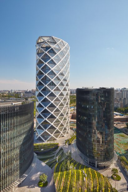 Poly International Plaza in Beijing by SOM Architects