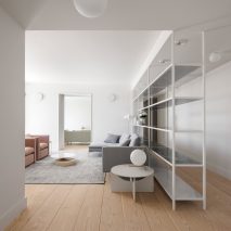 Rar.Studio renovates an apartment in Álvaro Siza’s Terraços de Bragança