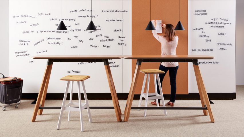 Rockwell Unscripted office furniture by Rockwell Group for Knoll