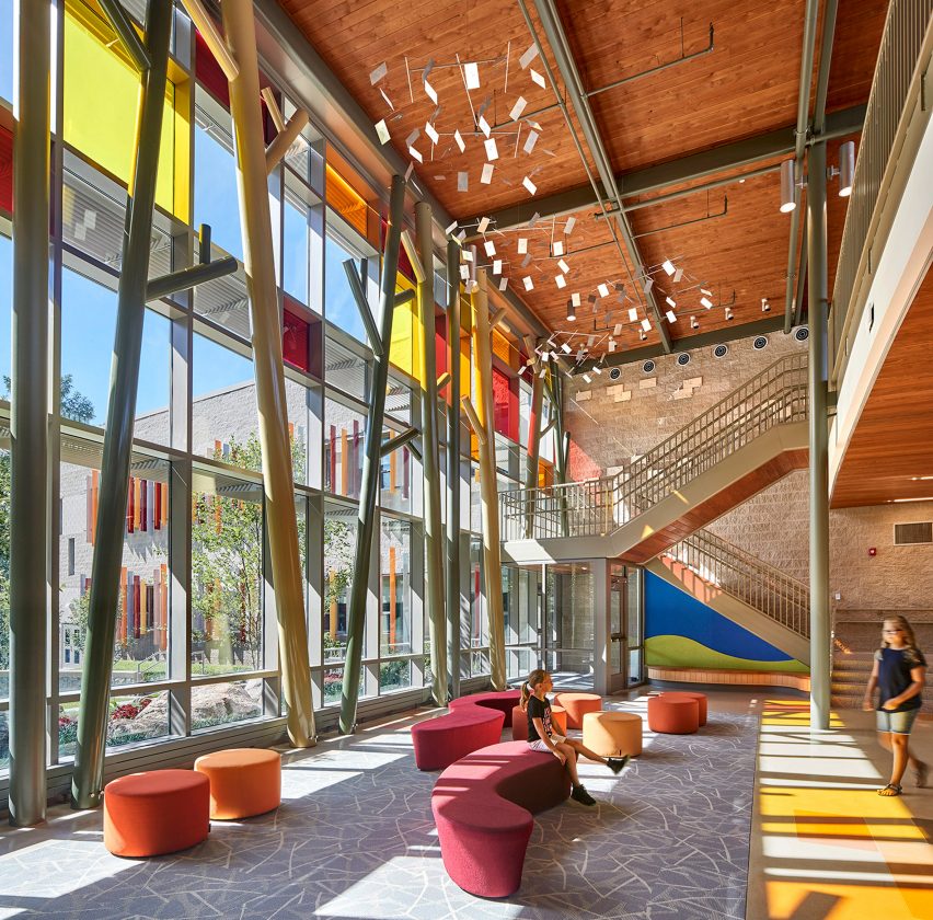 Sandy Hook Elementary School in Connecticut, USA by Svegal and Partners.