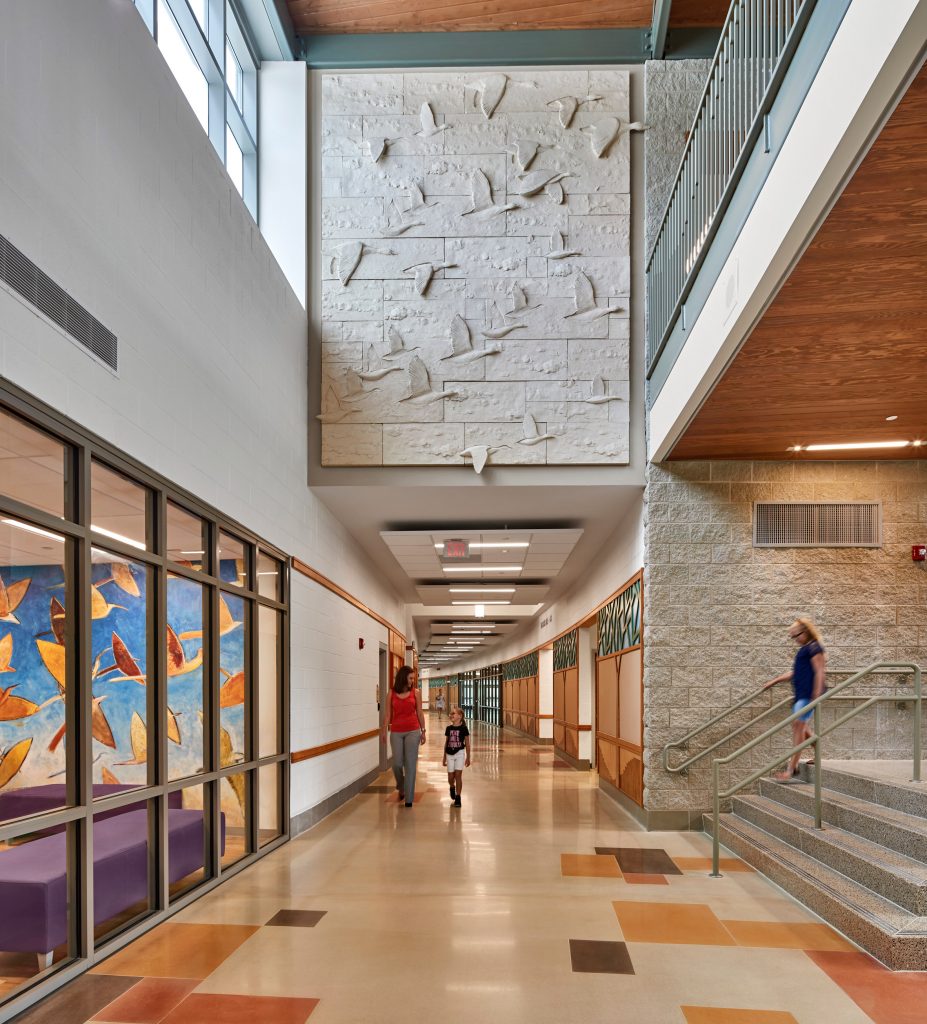 Sandy Hook Elementary School in Connecticut, USA by Svegal and Partners.