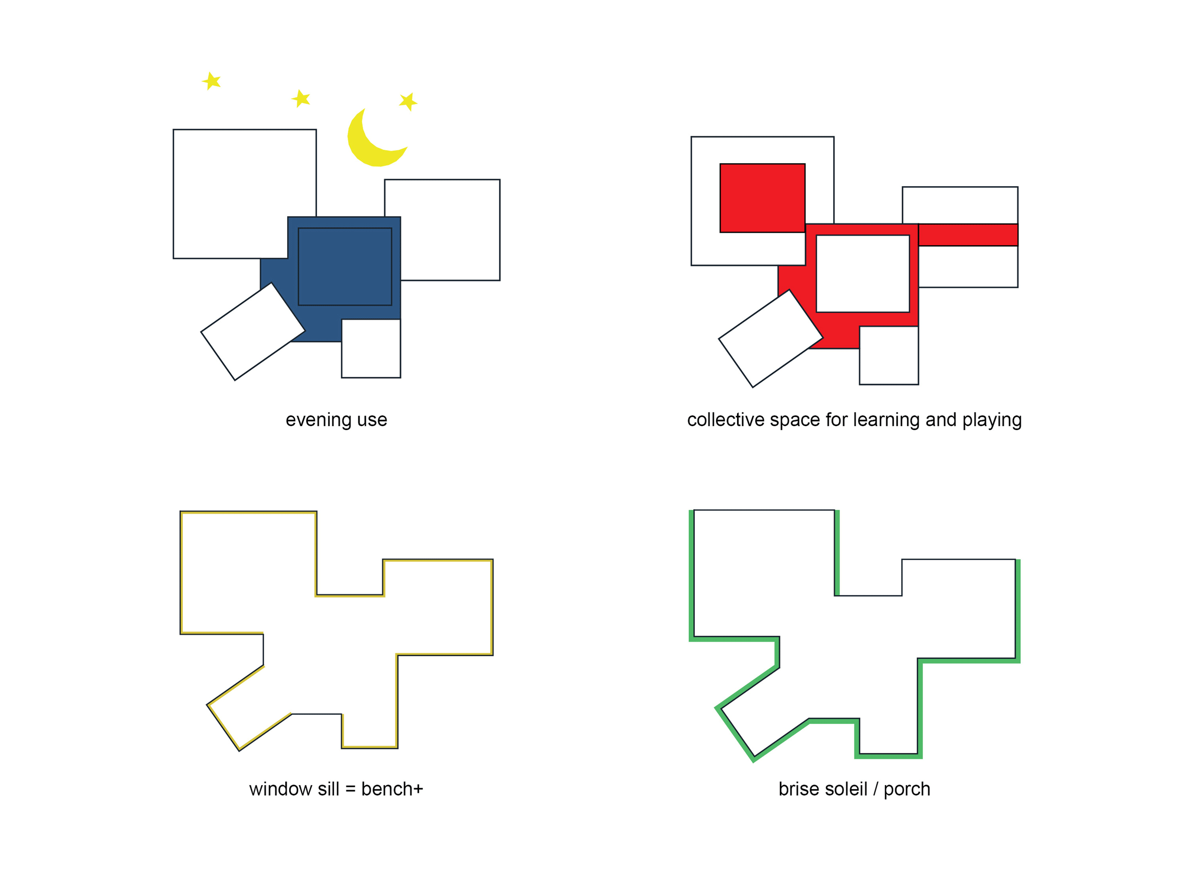 Plan of School de Vonk by NL architects in Belgium