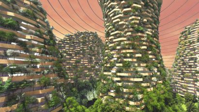Stefano Boeri Vertical Forests on Mars