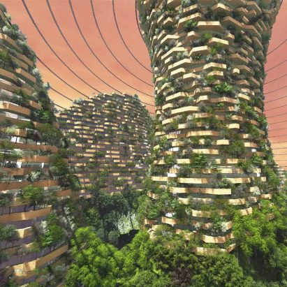 Stefano Boeri Vertical Forests on Mars