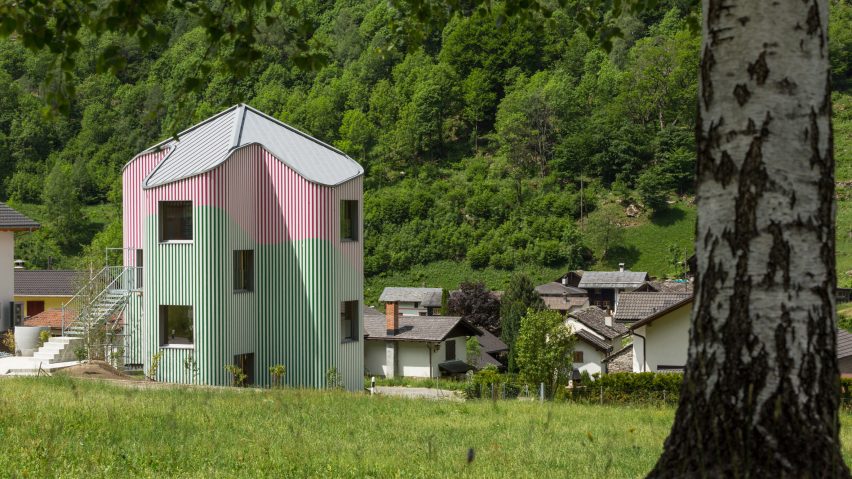 Davide Macullo Architects Swisshouse Rossa