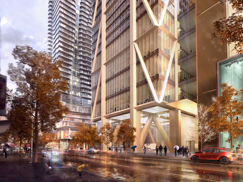 The One skyscraper by Foster + Partners and Core Architects