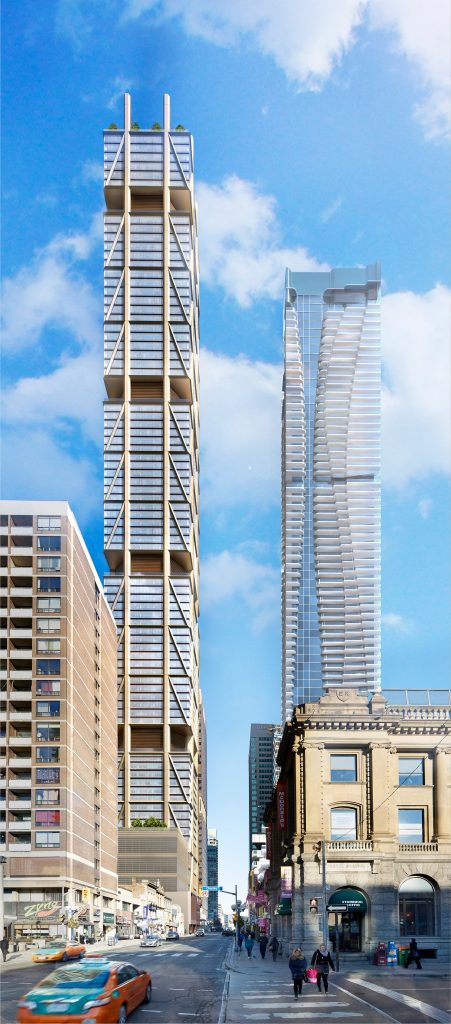 The One skyscraper by Foster + Partners and Core Architects