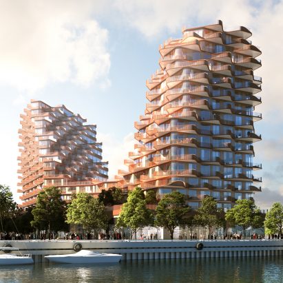 Waves at Bayside by 3XN