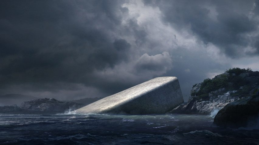 Snøhetta unveils plans for “Europe’s first underwater restaurant”