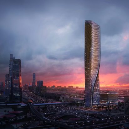 UNStudio set to build Dubai tower with “world’s tallest ceramic facade”