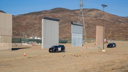 US-Mexico border wall prototypes