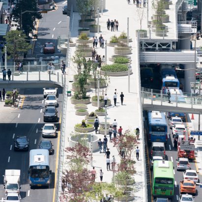 MVRDV transformed a former highway into a kilometre-long urban garden in Seoul