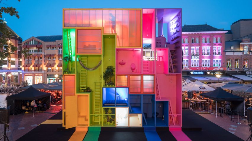 MVRDV presents a hotel you can reconfigure at Dutch Design Week