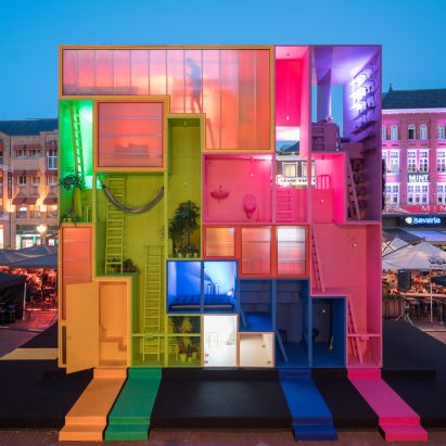MVRDV presents a hotel you can reconfigure at Dutch Design Week