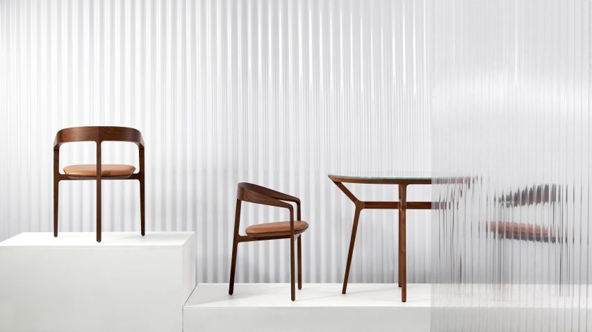 Tom Fereday creates furniture collection for Louis Vuitton store in Sydney