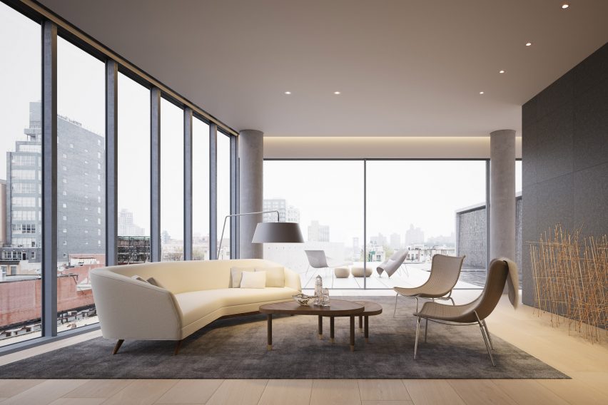 152 Elizabeth Street Penthouse by Tadao Ando