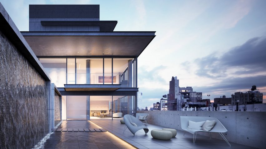 152 Elizabeth Street Penthouse by Tadao Ando