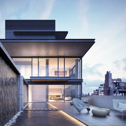 152 Elizabeth Street Penthouse by Tadao Ando