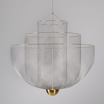Meshmatics Chandelier by Rick Tegelaar for Moooi