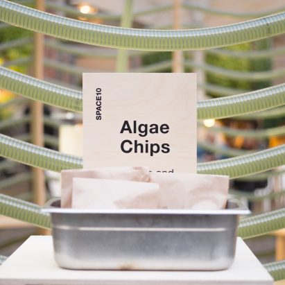 Space10 pavilion imagines a future where buildings produce food for residents