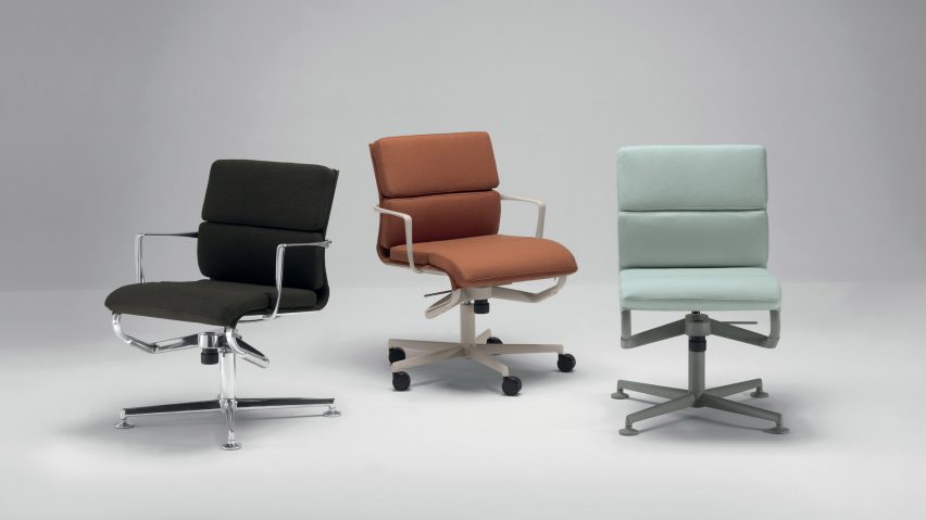 Alberto Meda reengineers Frame office chairs to make them more comfortable