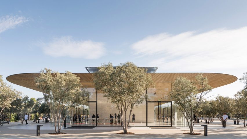 Apple Park Visitor Center by Foster + Partners