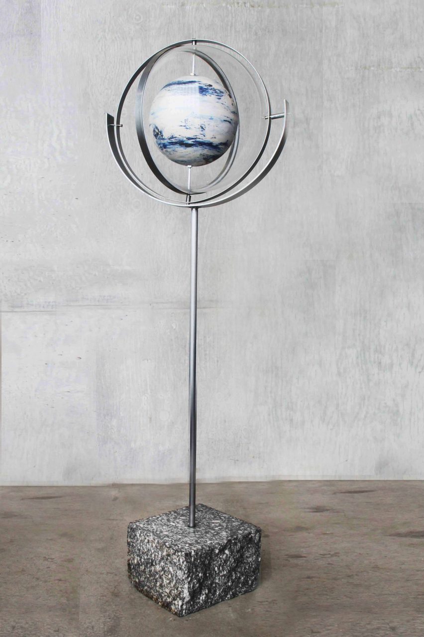 Design Academy Eindhoven graduate Britt Berden has created a set of installations that can be used to inform the public about climate engineering.