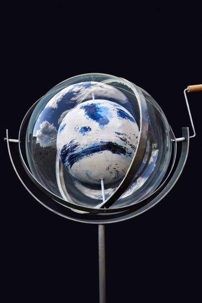 Design Academy Eindhoven graduate Britt Berden has created a set of installations that can be used to inform the public about climate engineering.