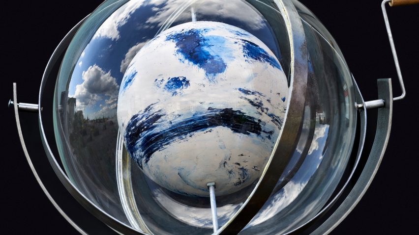 Design Academy Eindhoven graduate Britt Berden has created a set of installations that can be used to inform the public about climate engineering.