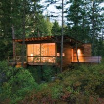 Cabin on Flathead Lake by Andersson-Wise