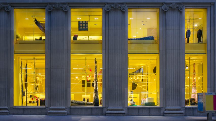 Calvin Klein store by Raf Simons and Sterling Ruby