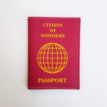 Citizen of nowhere passport design by Sam Jacob