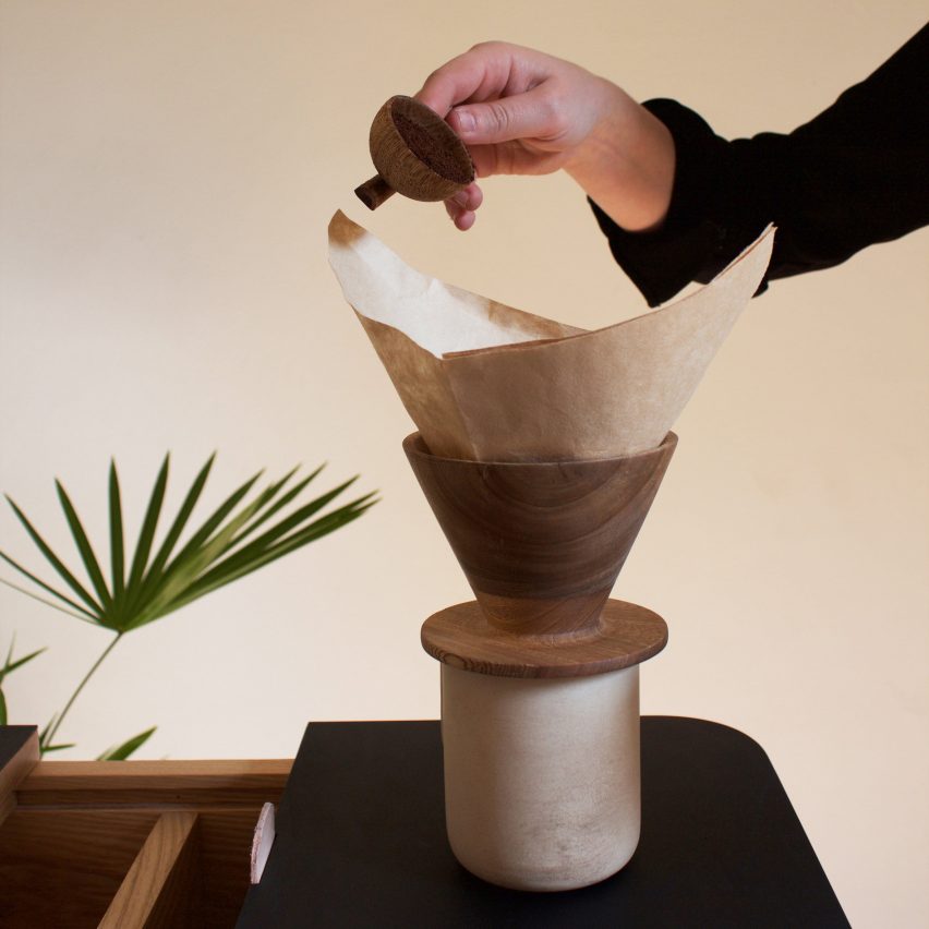 Container and coffeeware by Samaná