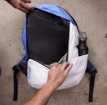 Deep Blue Bag by Yves Behar