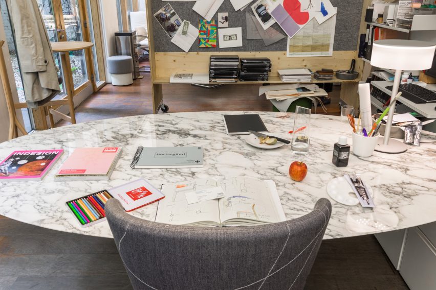 Workspaces of Nicholas Grimshaw, Luke Pearson and more revealed in photography series