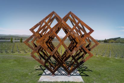 Studio Dror's installation imitates the vineyards of Brancott Estate