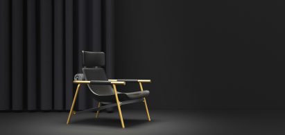 EDDY Lounge chair by Alain Gilles