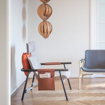EDDY Lounge chair by Alain Gilles